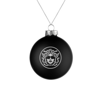 Шар елочный MEDOOZA 'Logo' (черный)