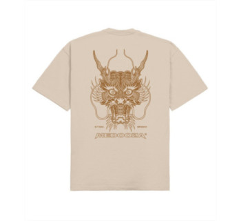 Футболка MEDOOZA "Dragon Head" (бежевый)