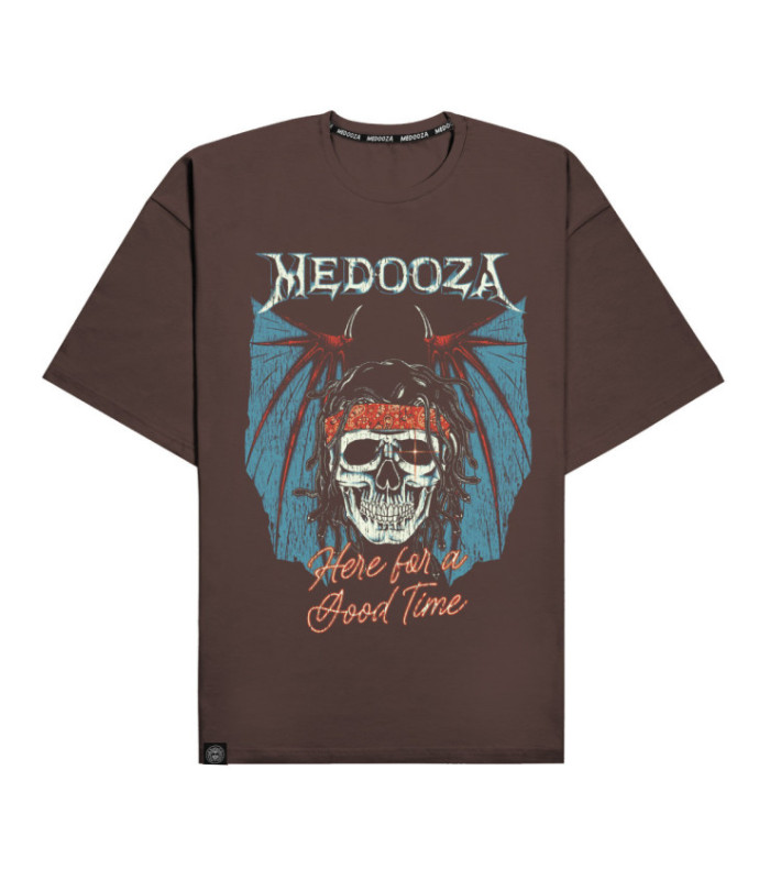 Футболка MEDOOZA "Thrasher" (шоколад)