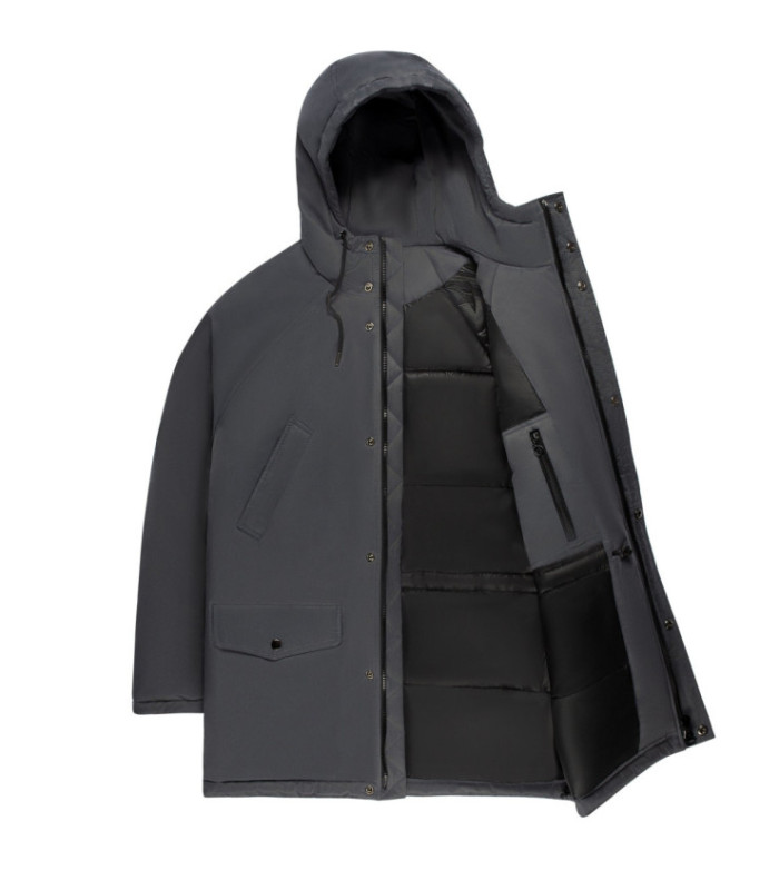 Парка MEDOOZA "Goliath raglan" Snake (асфальт)