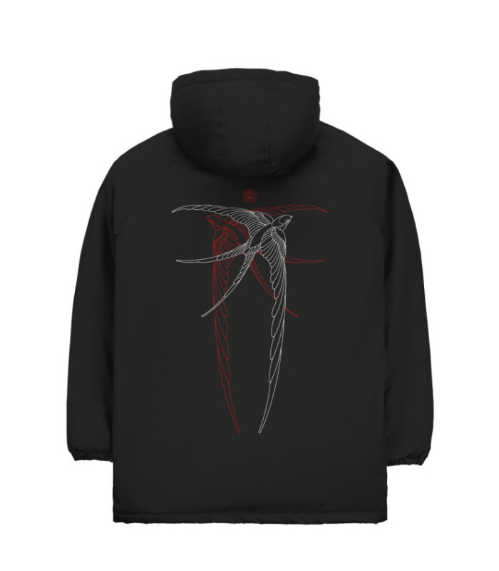 Куртка Storm W MEDOOZA "Birds" (черный)