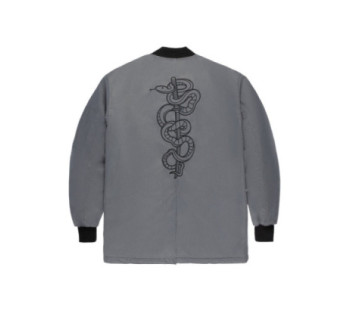 Бомбер удл. MEDOOZA "Katana_embr" (графит)