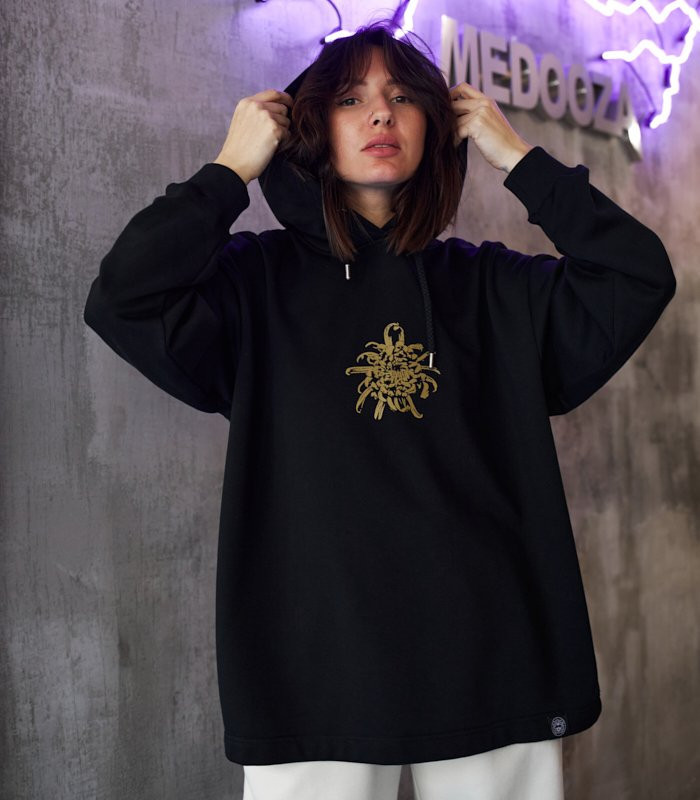 Худи MEDOOZA "Geisha" (W) (черный)