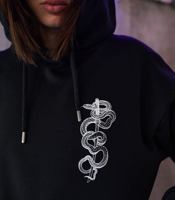 Худи MEDOOZA "Katana" (W) (черный)