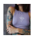 Майка MEDOOZA "Snake" (W) (сирень)