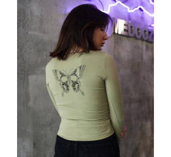 Топ каре MEDOOZA "Butterfly" (W) (песочный)