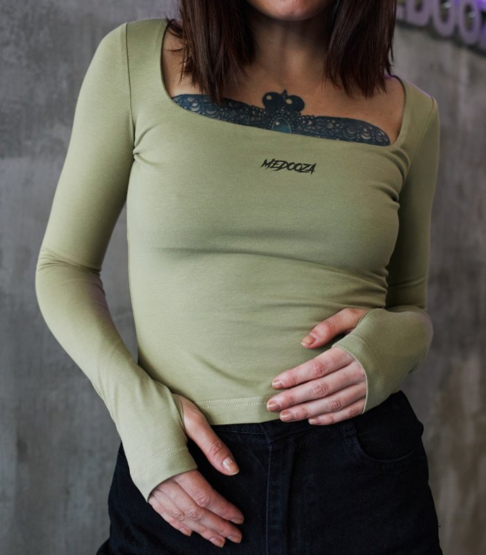 Топ каре MEDOOZA "Butterfly" (W) (песочный)