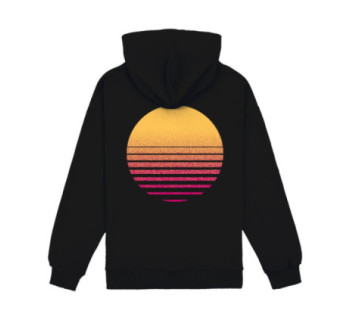 Худи SVET "Солнце" (черный)