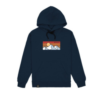 Худи SVET "Закат в горах" (темно-синий)