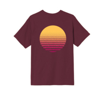 Футболка SVET "Солнце" (бордо)