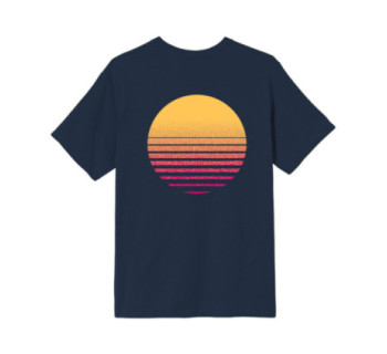 Футболка SVET "Солнце" (темно-синий)