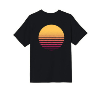 Футболка SVET "Солнце" (черный)