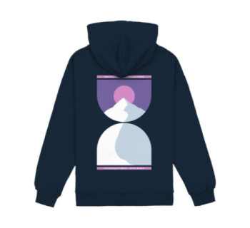 Худи SVET "Снег" (темно-синий)