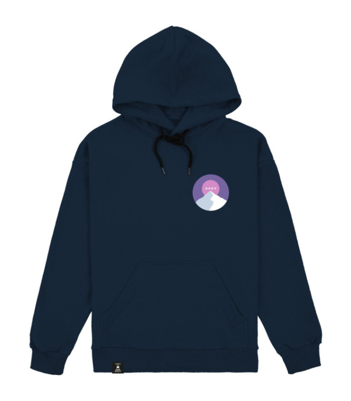 Худи SVET "Снег" (темно-синий)