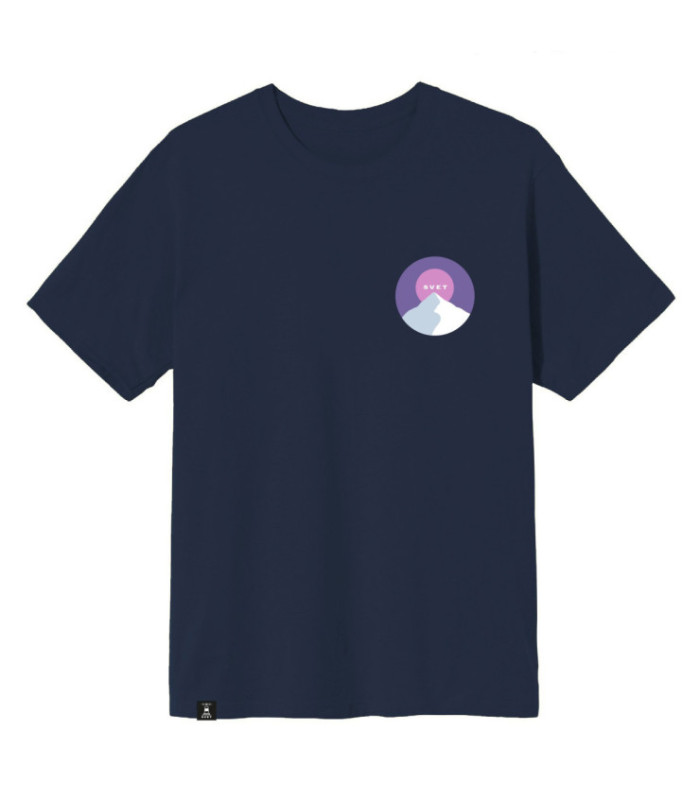 Футболка SVET "Снег" (темно-синий)