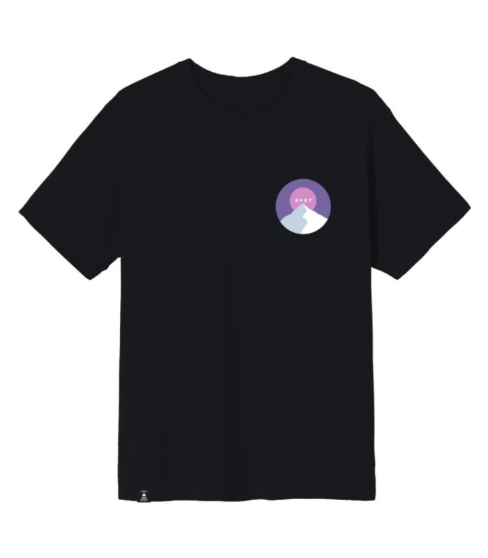 Футболка SVET "Снег" (черный)