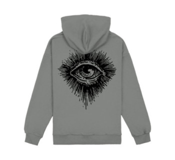 Худи MEDOOZA "Eye" (серый)