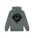 Худи MEDOOZA "Eye" (серо-зеленый)