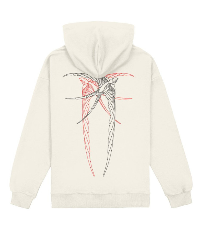 Худи MEDOOZA "Birds" (молочный)