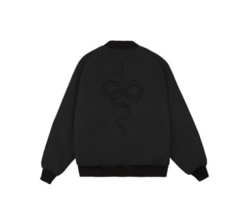 Бомбер MEDOOZA "Snake" (черный)