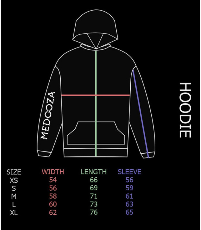 Худи MEDOOZA "Gaze" (серый)