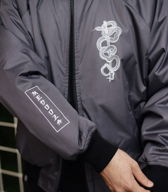 Бомбер MEDOOZA 2-сторон. "Журавль/Katana"