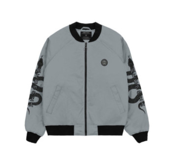 Бомбер MEDOOZA "Viper" (серый)