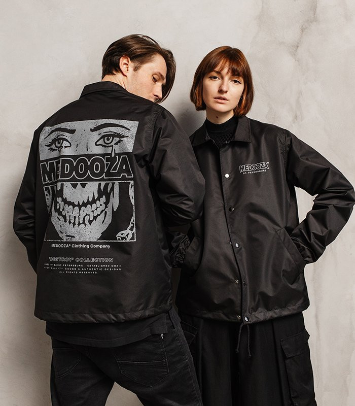 Коуч MEDOOZA "Face" (черный)