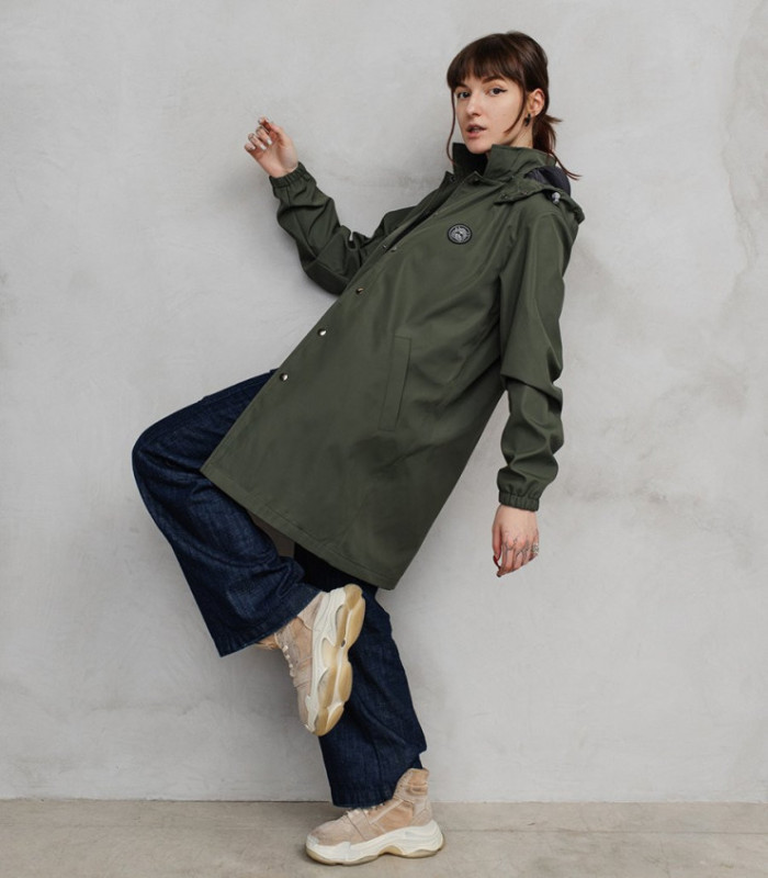 Коуч удлиненный MEDOOZA (темно-оливковый)