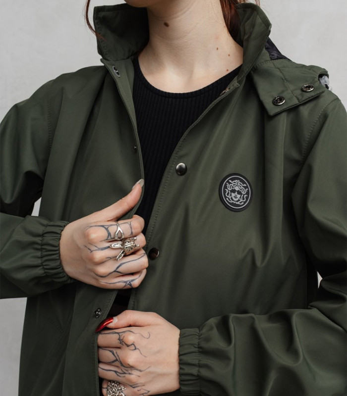 Коуч удлиненный MEDOOZA (темно-оливковый)