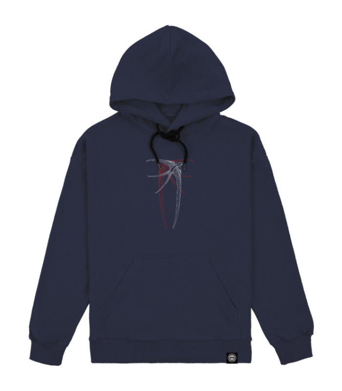 Худи MEDOOZA "Birds" (синий)