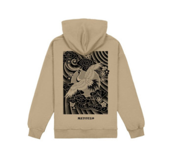 Худи MEDOOZA "Журавль" (песочный)