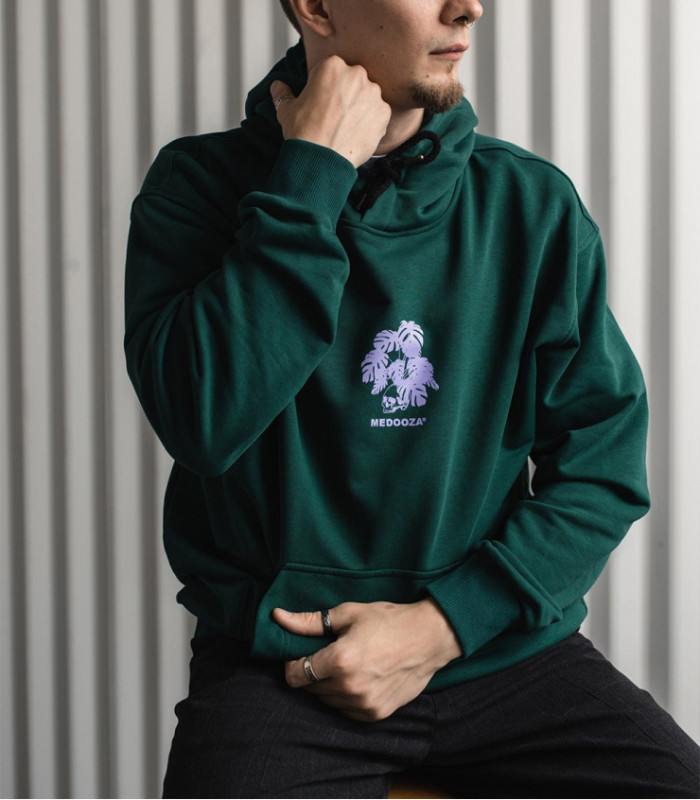 Худи MEDOOZA "Nature" (зеленый)