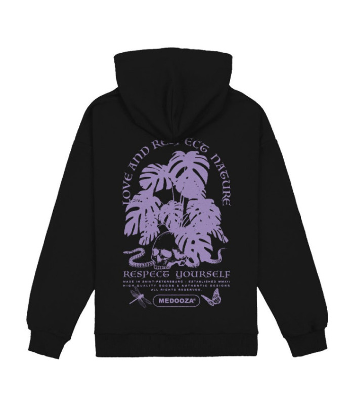 Худи MEDOOZA "Nature" (черный)