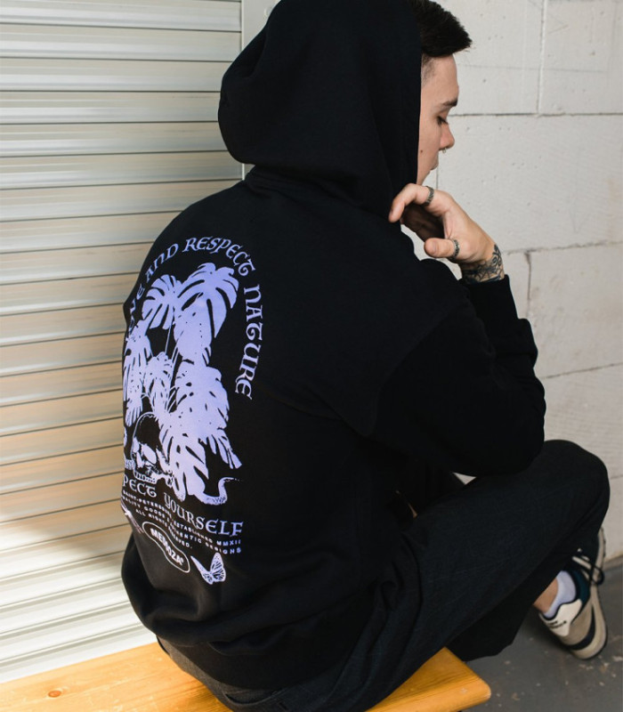 Худи MEDOOZA "Nature" (черный)