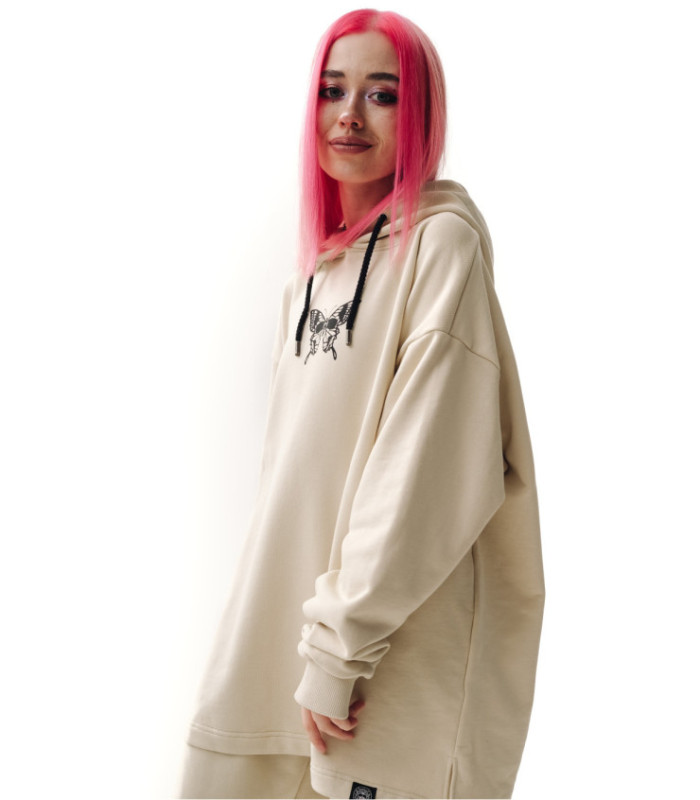 Худи MEDOOZA "Butterfly" (W) (молочный)