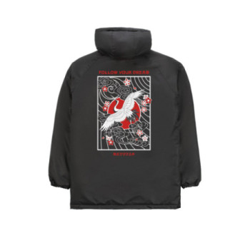 Куртка Storm W MEDOOZA "Журавль" (черный)