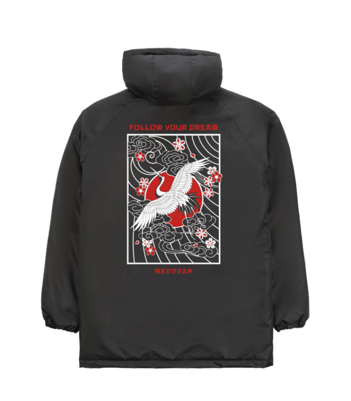 Куртка Storm W MEDOOZA "Журавль" (черный)