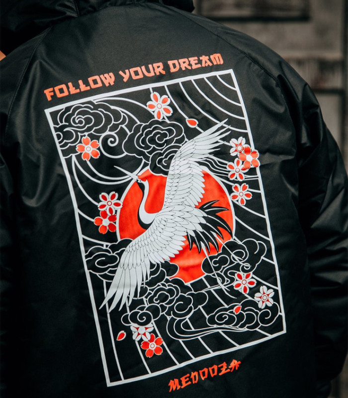 Куртка Storm W MEDOOZA "Журавль" (черный)