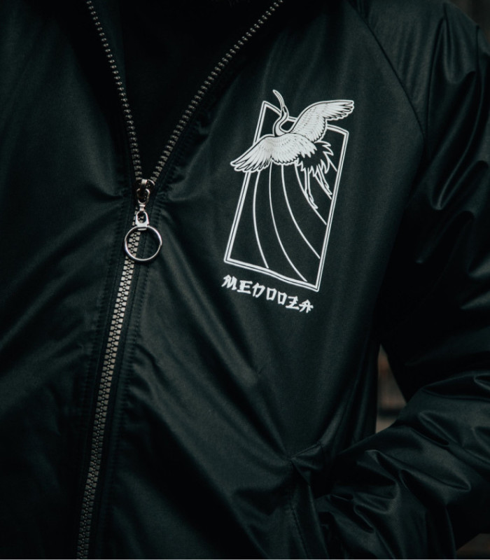 Куртка Storm W MEDOOZA "Журавль" (черный)