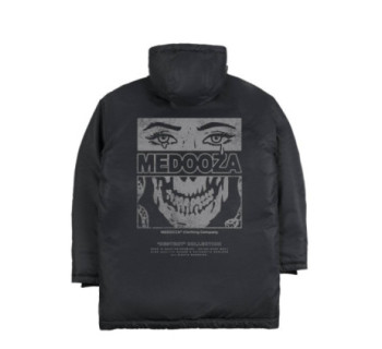 Парка MEDOOZA "Goliath raglan" Face (черный)