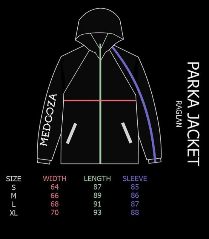 Парка MEDOOZA "Goliath raglan" (grey)