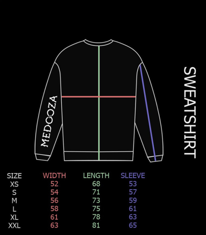 Свитшот SVET "Горы II" (серо-синий)