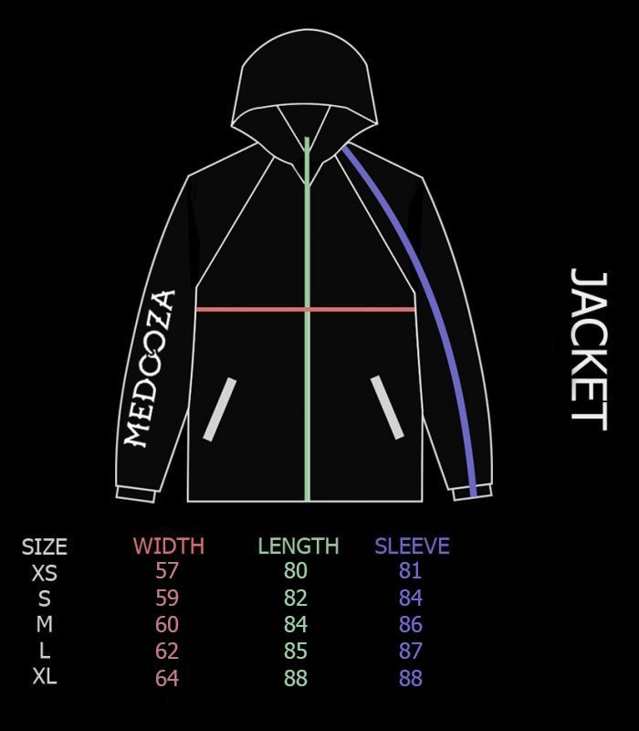 Куртка Storm W MEDOOZA "Never Surrender" (черный)