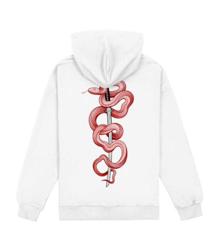 Худи MEDOOZA "Katana" (белый)