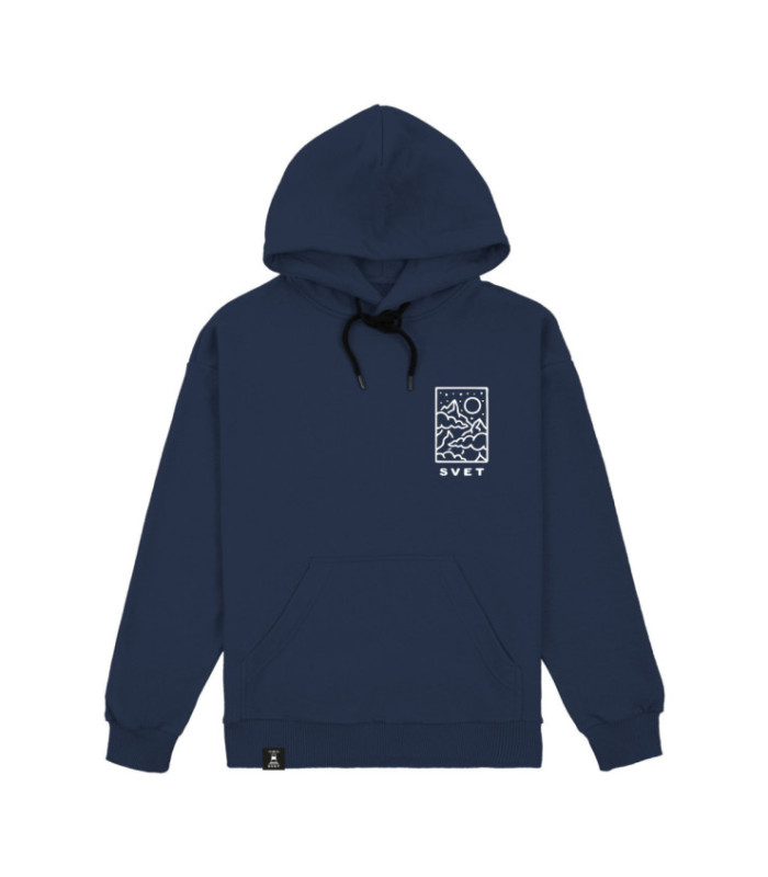 Худи SVET "Вершины" (темно-синий)