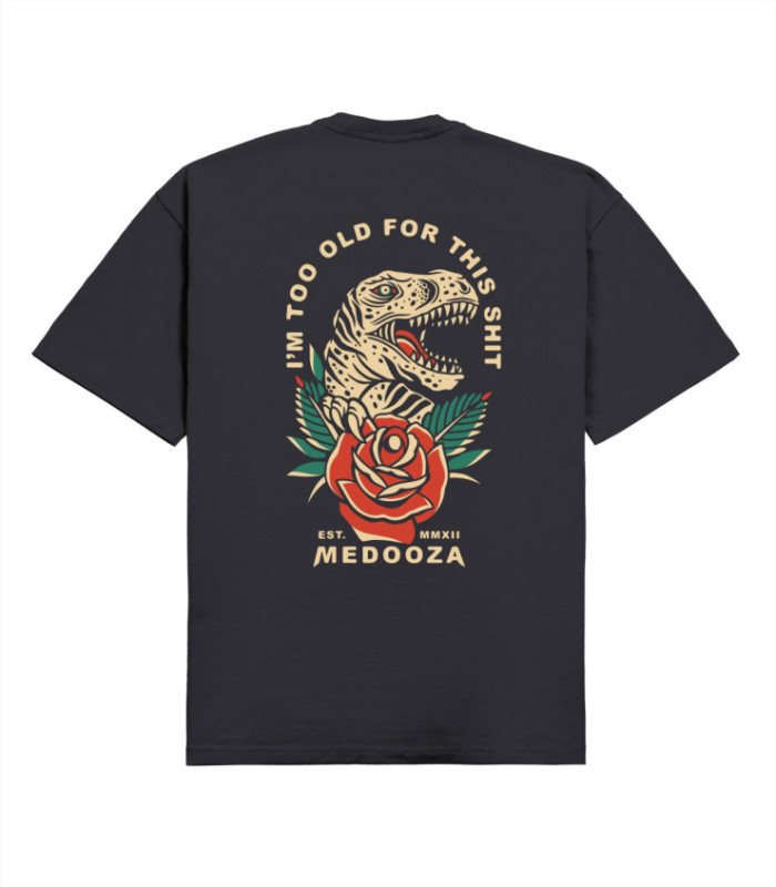 Футболка MEDOOZA "Dinosaur" (черный)