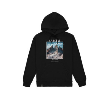 Худи SVET x Elivosk "Горы" (черный)