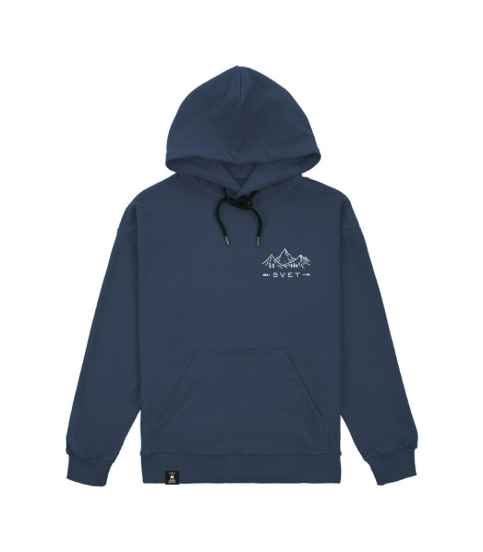 Худи SVET "Горы" (серо-синий)