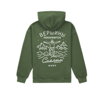 Худи SVET "Вершины" (хаки)